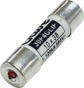 GAVE CYLINDRICAL FUSE 10x38 25A gG 500VAC WITH INDICATOR (Sz0)