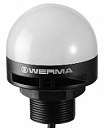 Werma MC55 - Mini Permanent/blink beacon - RGB 10-30 VDC, Buzzer  IP65, 7 color, 1.5m cable