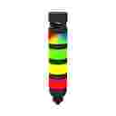 BANNER TL50 PRO SELECT TOWER LIGHT , 12-30V DC, IP65, BLUE/GREEN/YELLOW RED with Audible Sounder, M12 8 pin male