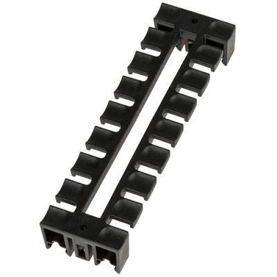 APD 140 - STRAIN RELIEF MODULE - 9-TEETH, FOR DIN/OMEGA RAILS ...