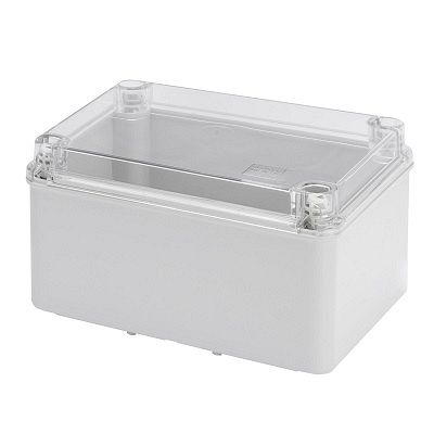 GEWISS 44CE ENCLOSURE IP56, DEEP BODY CLEAR LID, 240 x 190 x 130mm ...